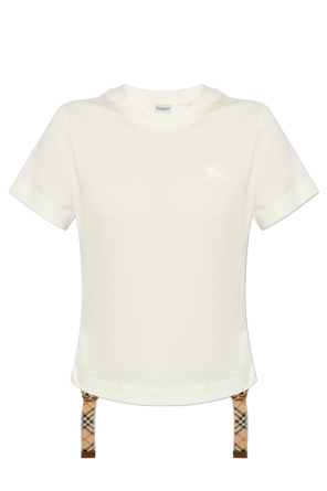 BURBERRY ロコ刺繍クルネックTシャツ 8093651 B8764 Burberry T-shirt with embroidered logo | Men's Clothing | Vitkac